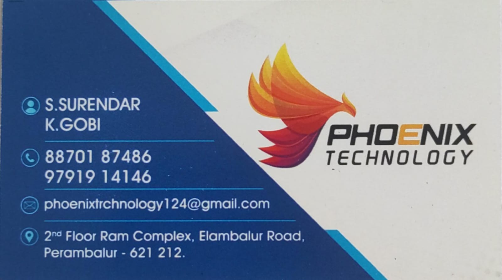 phoenix technology in perambalur